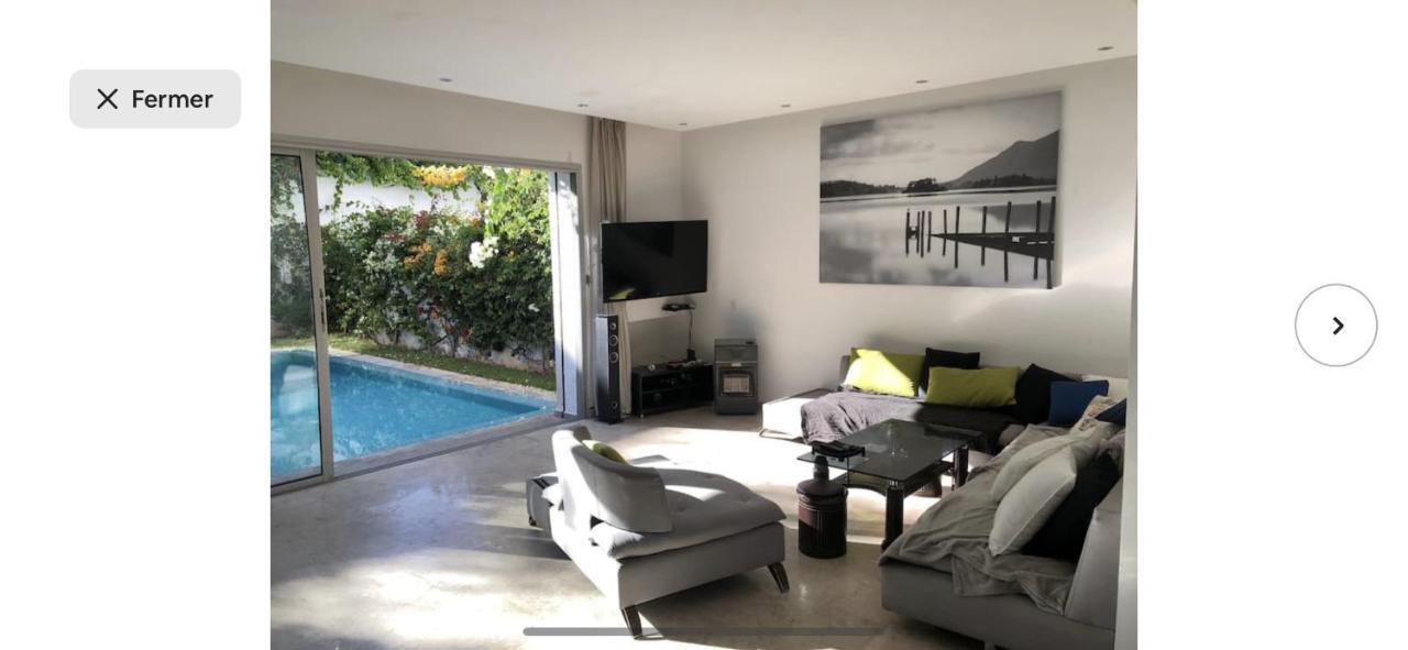 Villa Moderne Avec Piscine, Front De Mer Casablanca Exterior foto