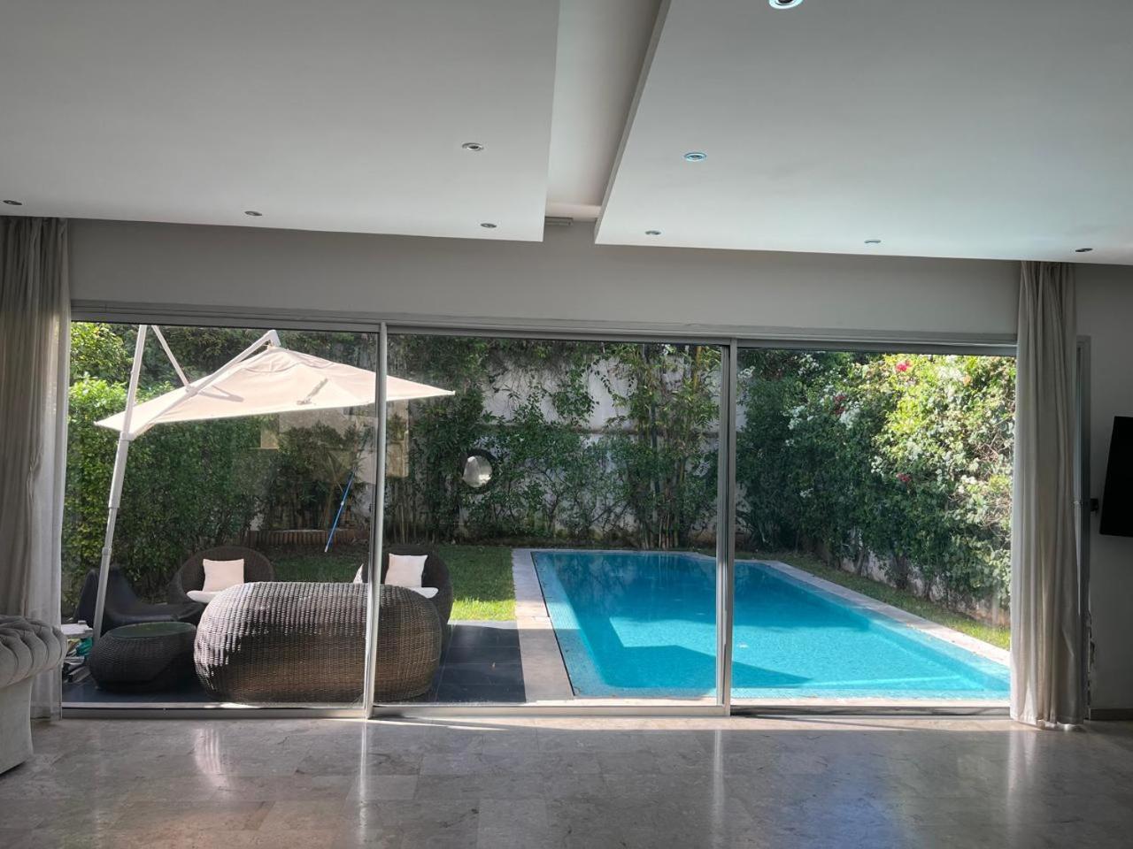 Villa Moderne Avec Piscine, Front De Mer Casablanca Exterior foto