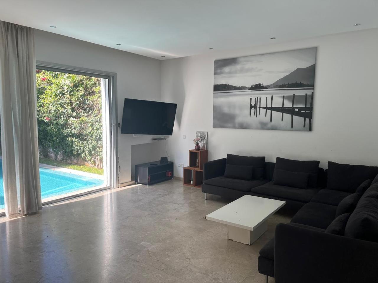 Villa Moderne Avec Piscine, Front De Mer Casablanca Exterior foto