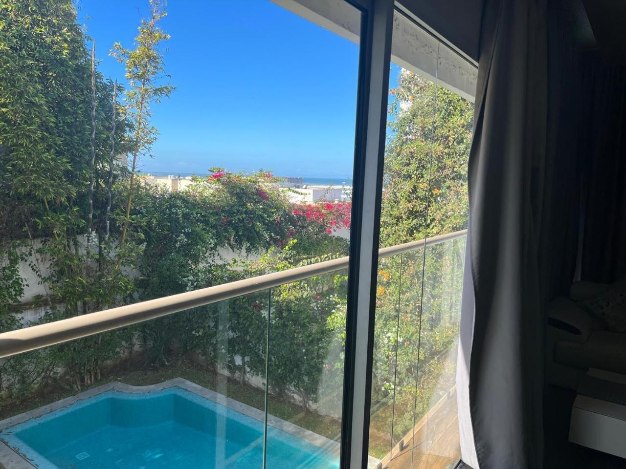Villa Moderne Avec Piscine, Front De Mer Casablanca Exterior foto
