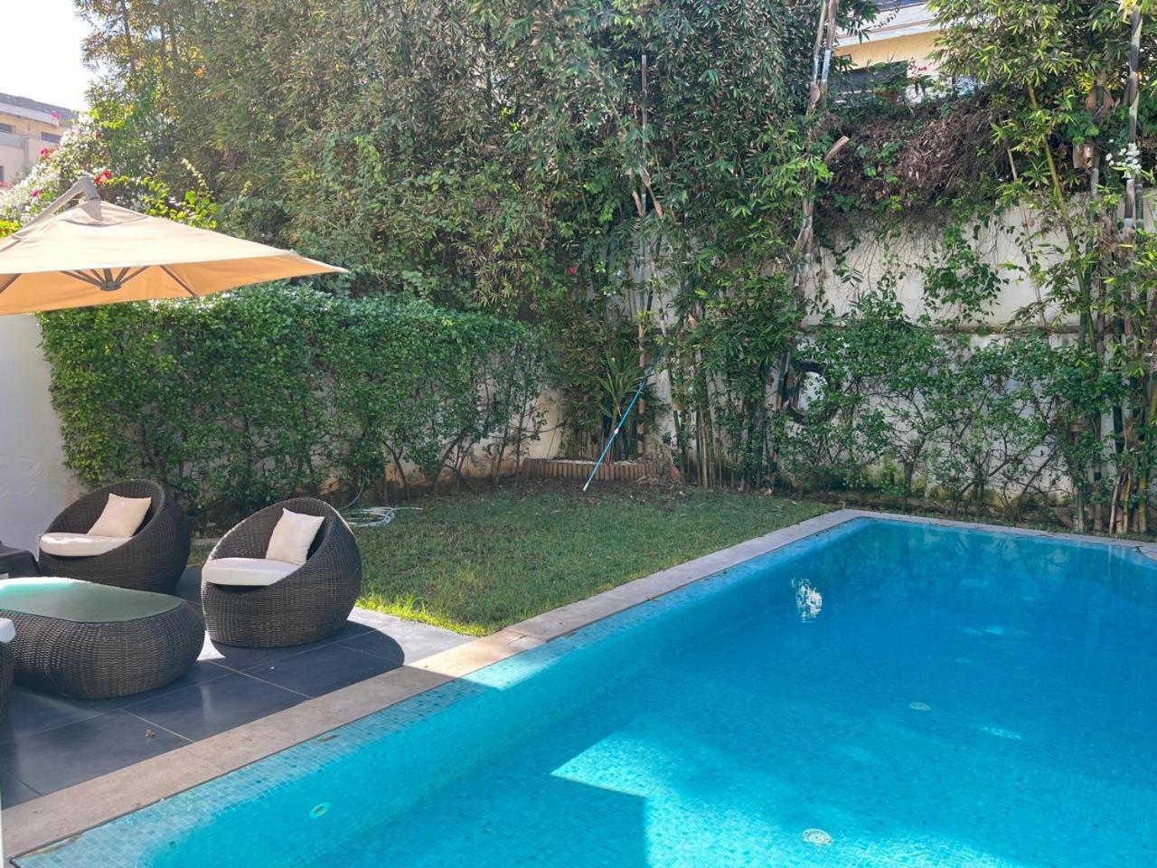 Villa Moderne Avec Piscine, Front De Mer Casablanca Exterior foto